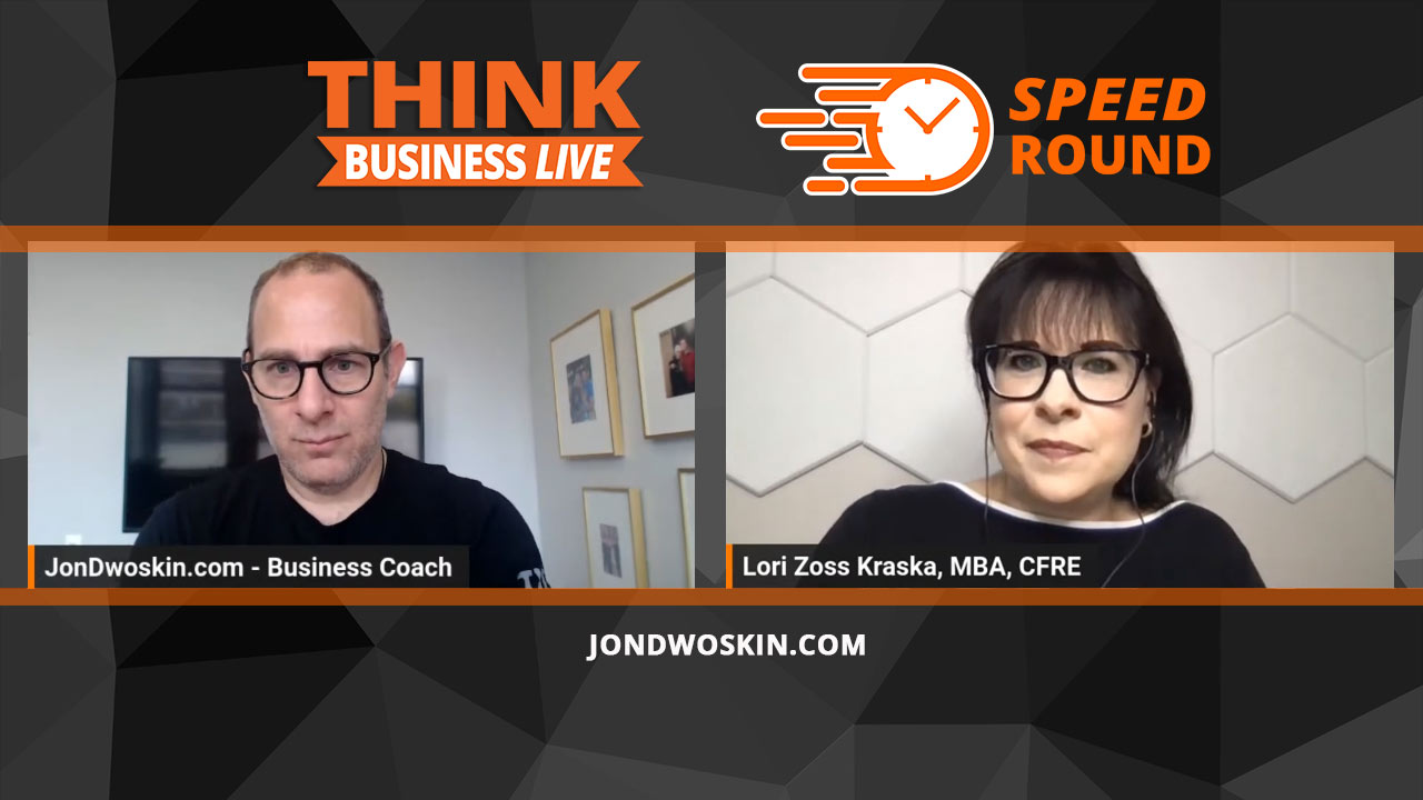 Jon Dwoskin's Speed Round with Lori Zoss Kraska