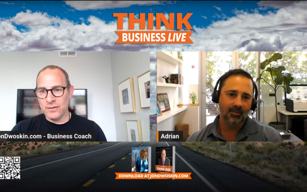 THINK Business LIVE: Jon Dwoskin Talks with Adrian Esquivel
