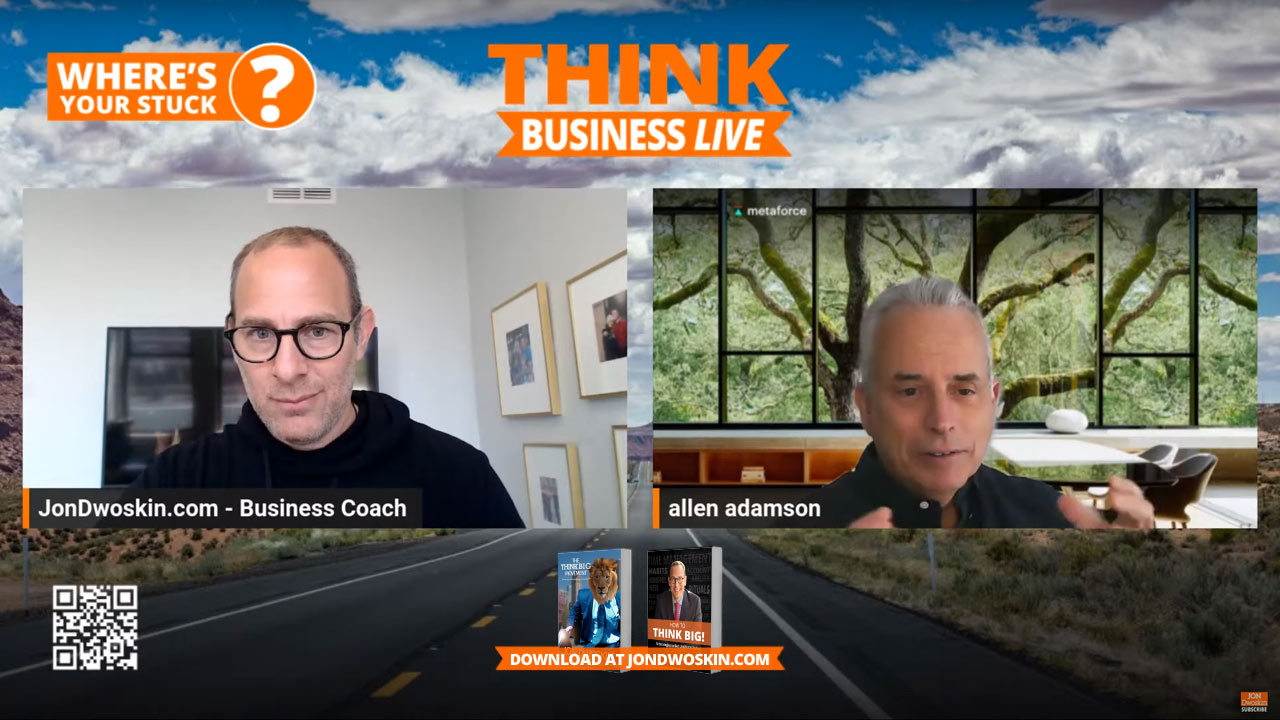 THINK Business LIVE: Jon Dwoskin Talks with Allen Adamson