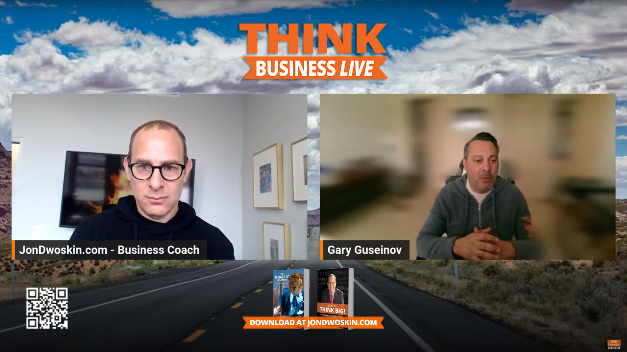 THINK Business LIVE: Jon Dwoskin Talks with Gary Guseinov