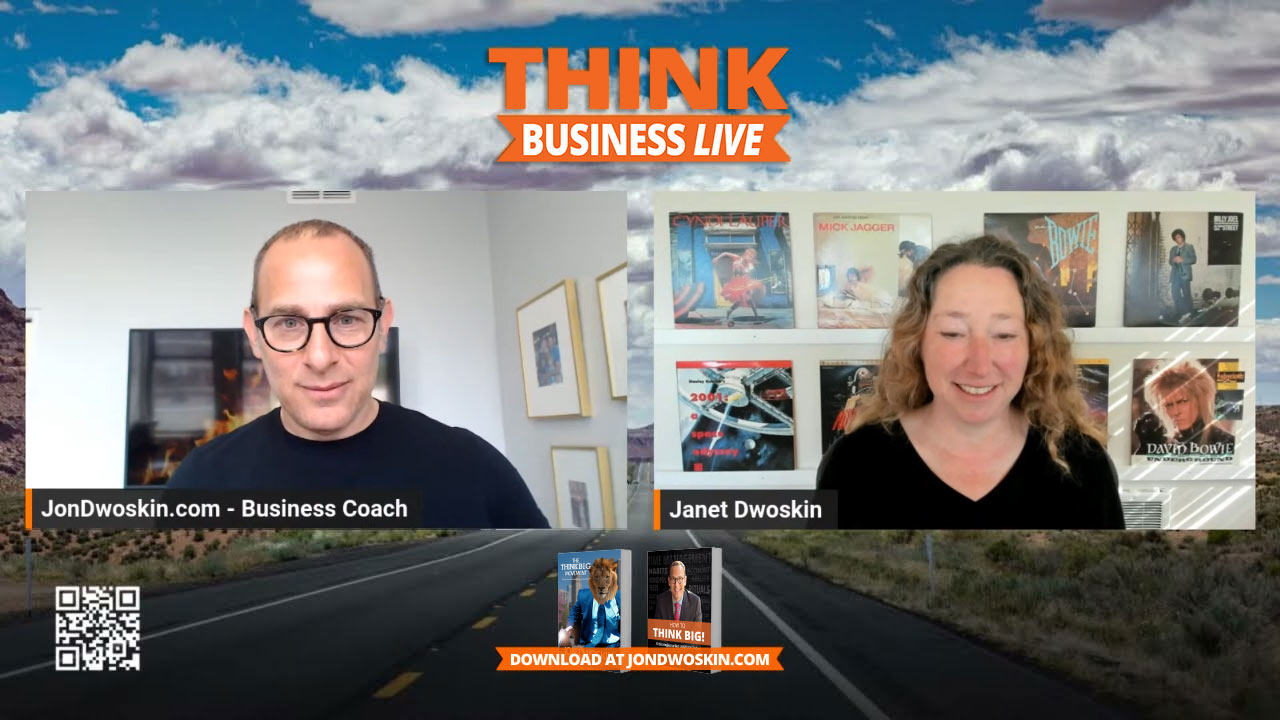 THINK Business LIVE: Jon Dwoskin Talks with Janet Dwoskin