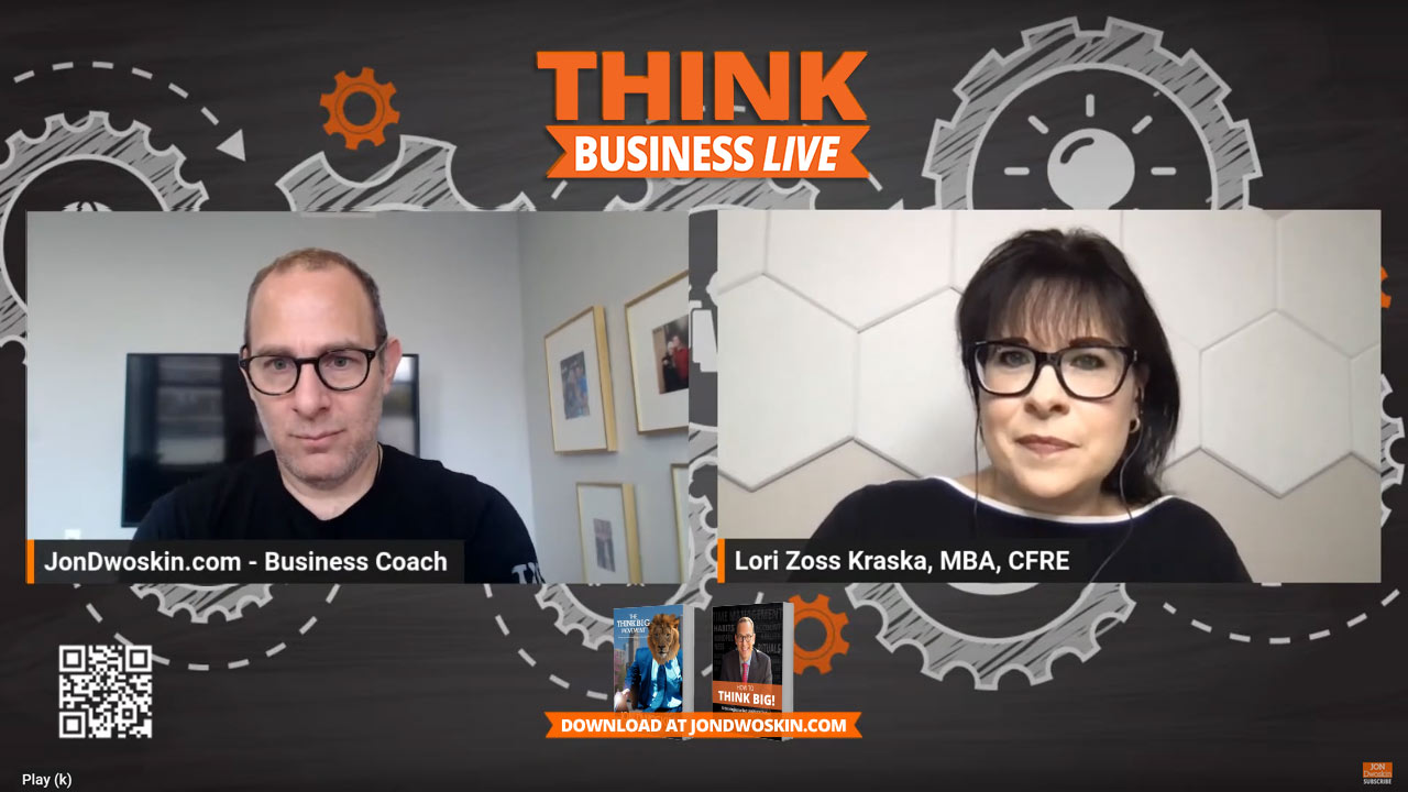 THINK Business LIVE: Jon Dwoskin Talks with Lori Zoss Kraska