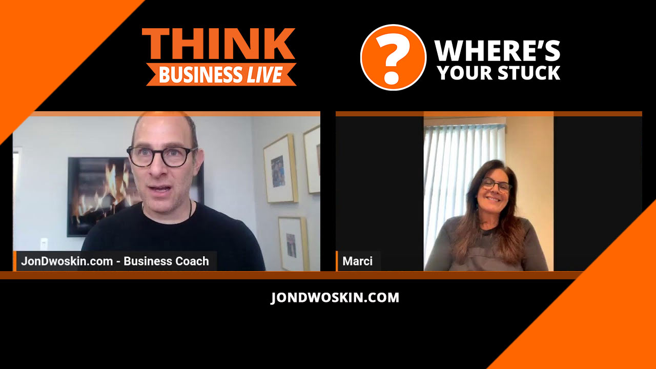 Jon Dwoskin's Where's Your Stuck with Marci Shienbaum