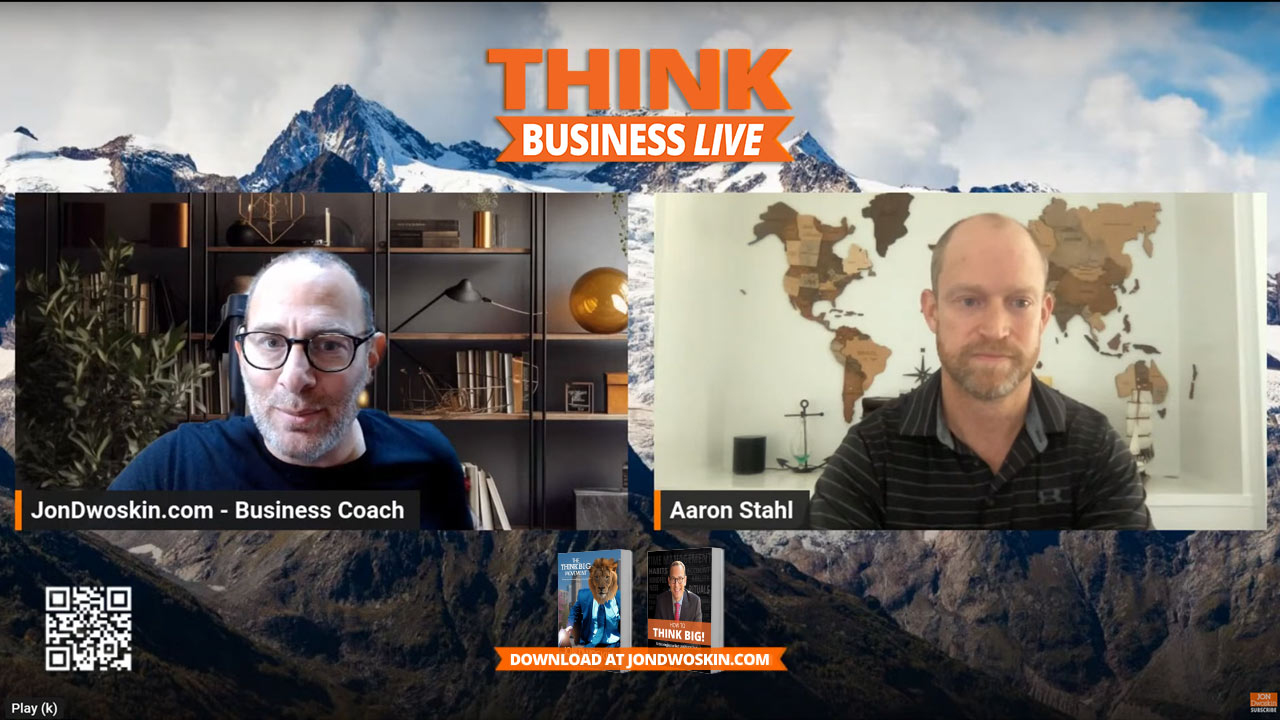 THINK Business LIVE: Jon Dwoskin Talks with Aaron Stahl