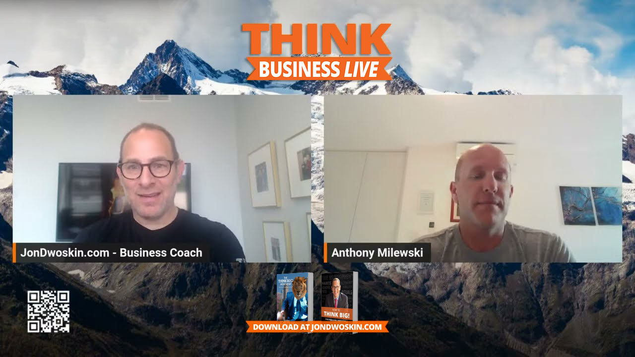 THINK Business LIVE: Jon Dwoskin Talks with Anthony Milewski