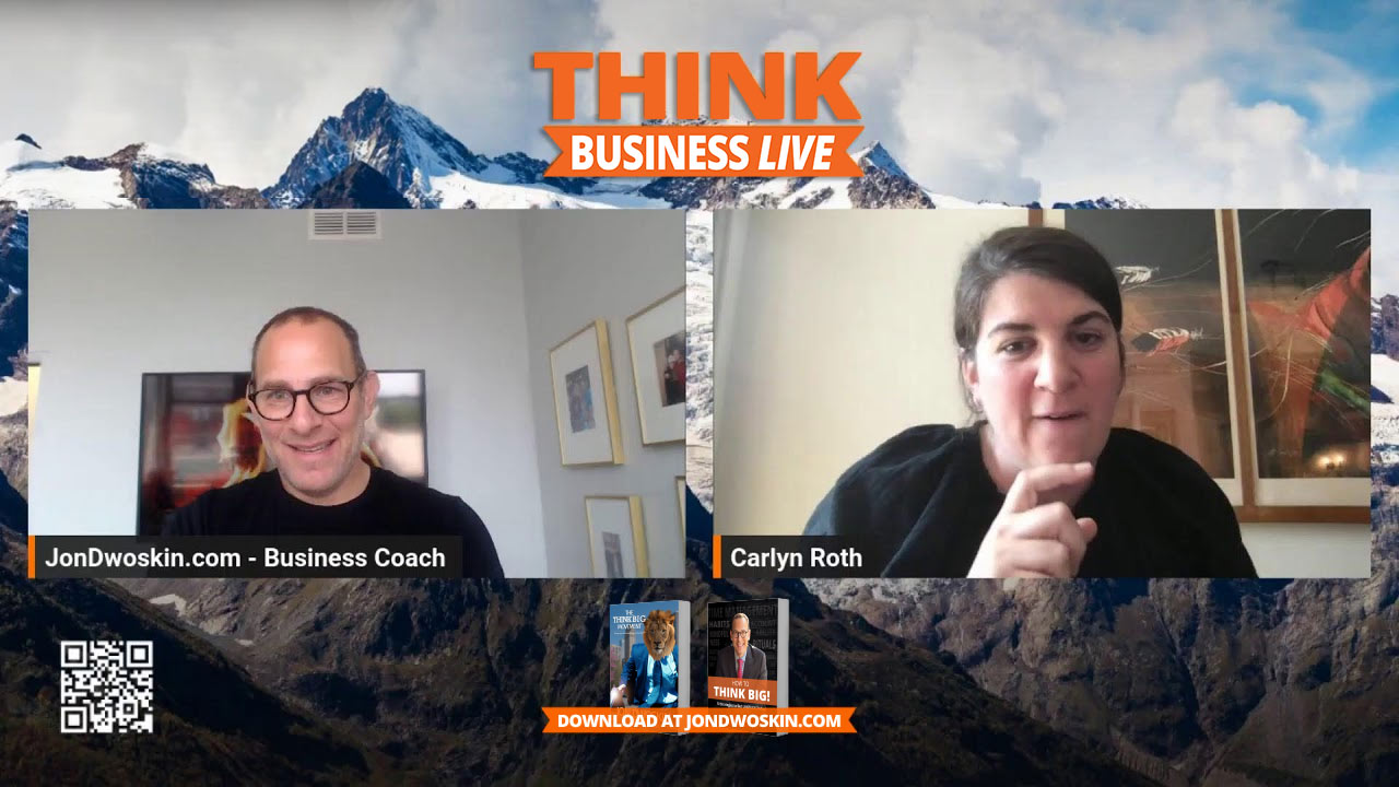 THINK Business LIVE: Jon Dwoskin Talks with Caryln Roth