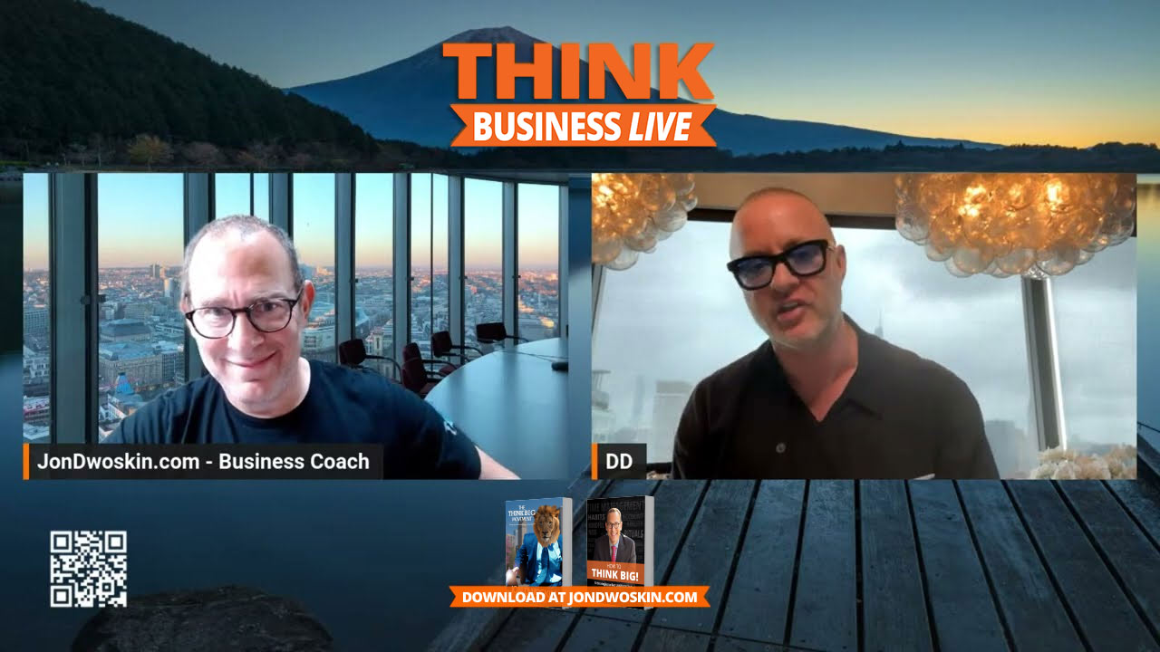 THINK Business LIVE: Jon Dwoskin Talks with David Drebin