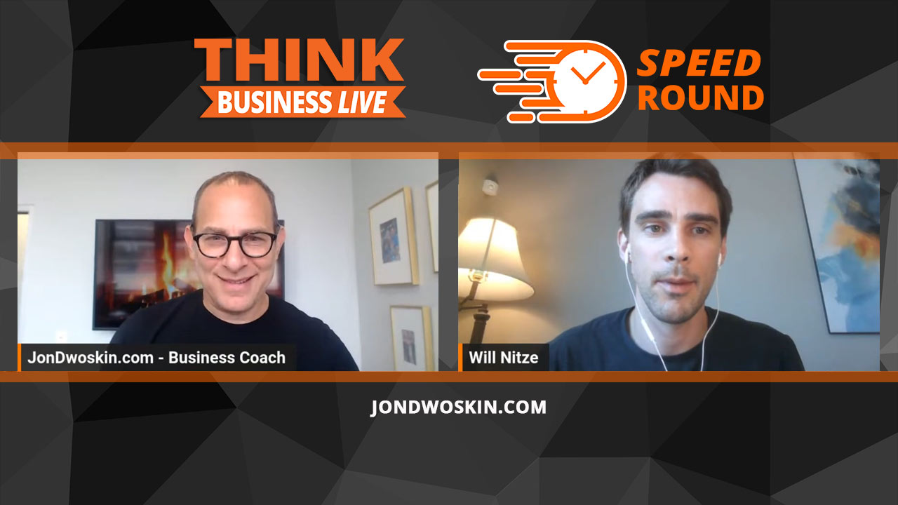 Jon Dwoskin's Speed Round with Will Nitze