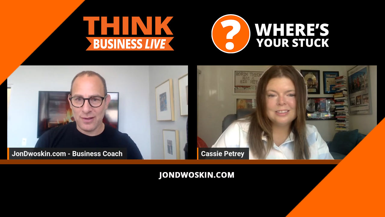 Jon Dwoskin's Where's Your Stuck with Cassie Petrey
