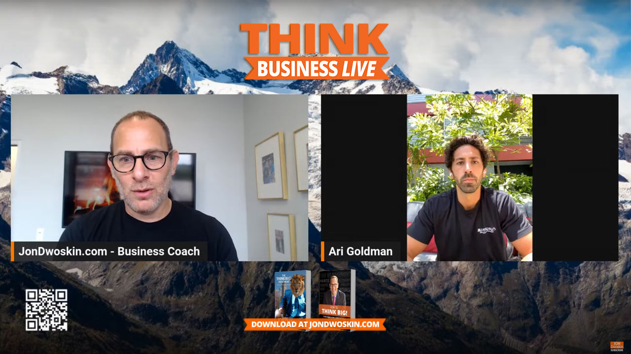 THINK Business LIVE: Jon Dwoskin Talks with Ari Goldman