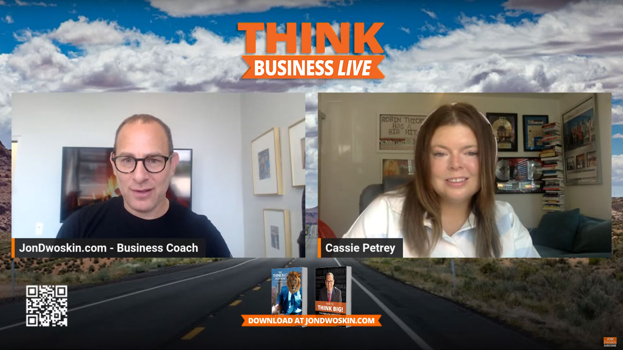 THINK Business LIVE: Jon Dwoskin Talks with Cassie Petrey