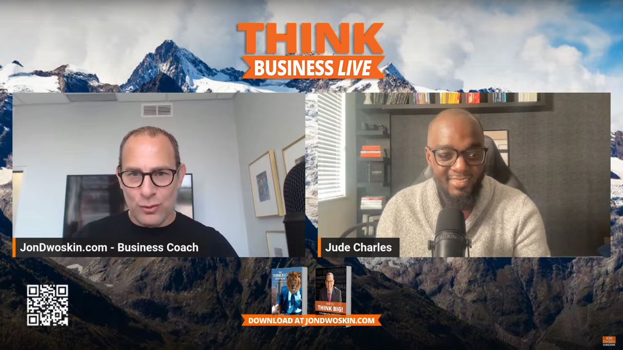 THINK Business LIVE: Jon Dwoskin Talks with Jude Charles
