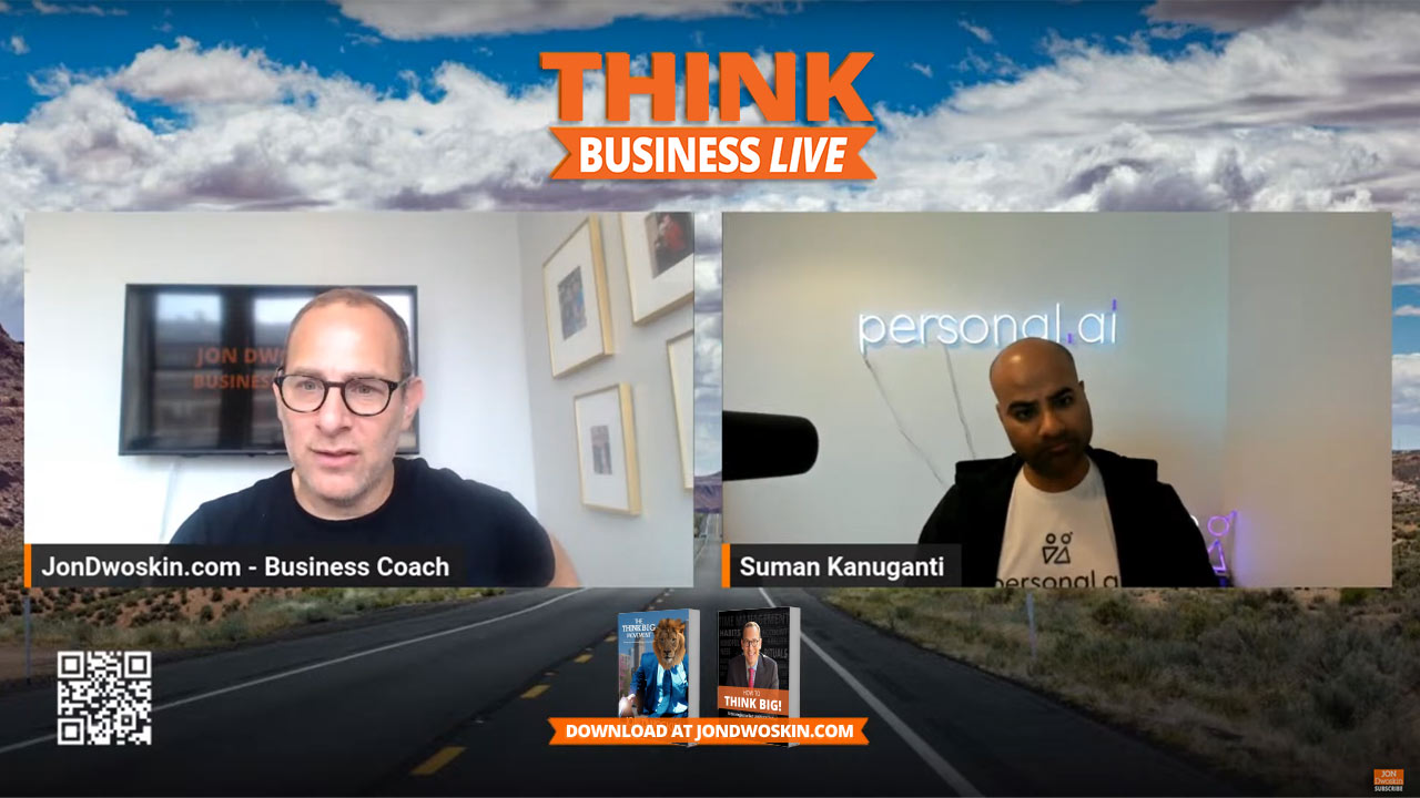 THINK Business LIVE: Jon Dwoskin Talks with Suman Kanuganti