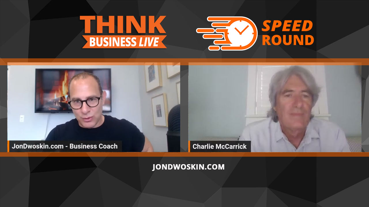 Jon Dwoskin's Speed Round with Charles McCarrick