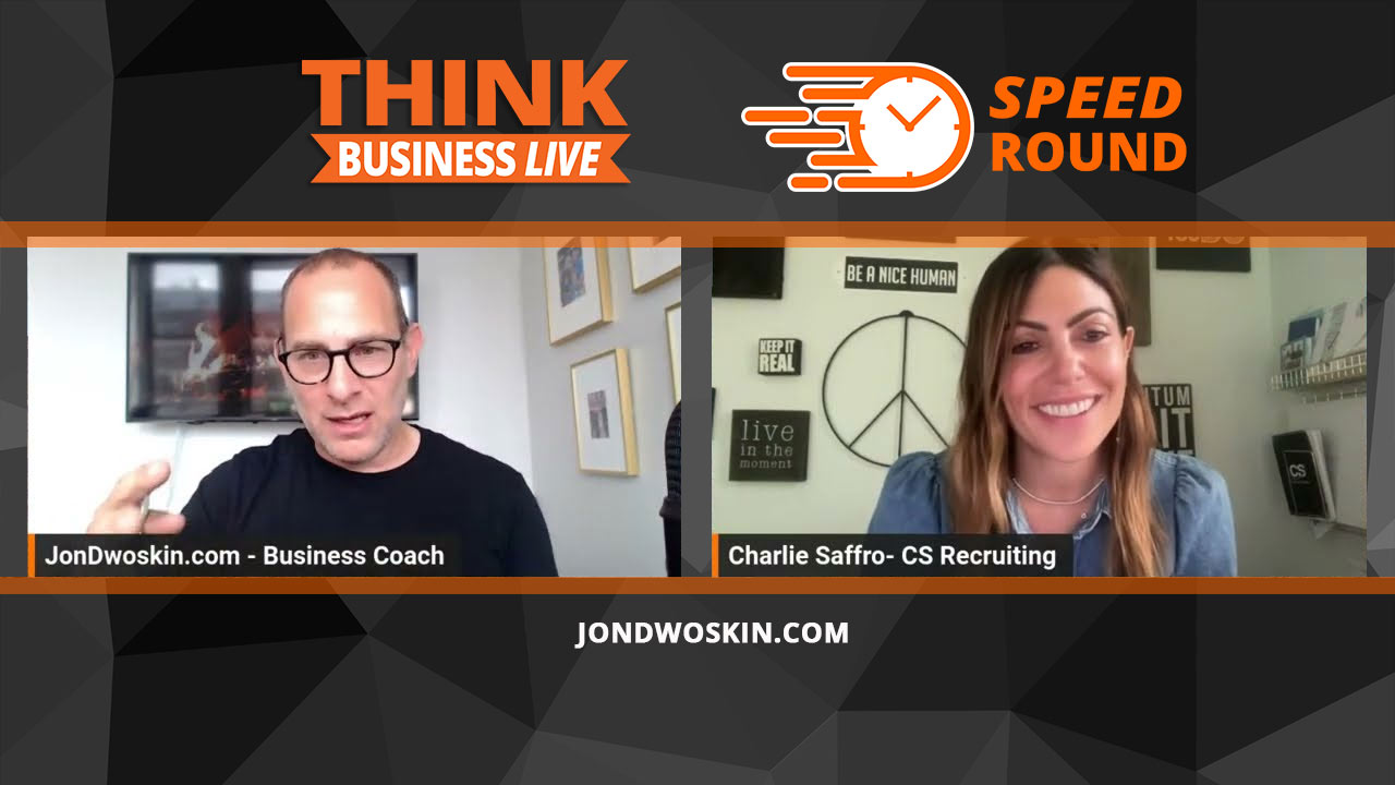 Jon Dwoskin's Speed Round with Charlie Saffro