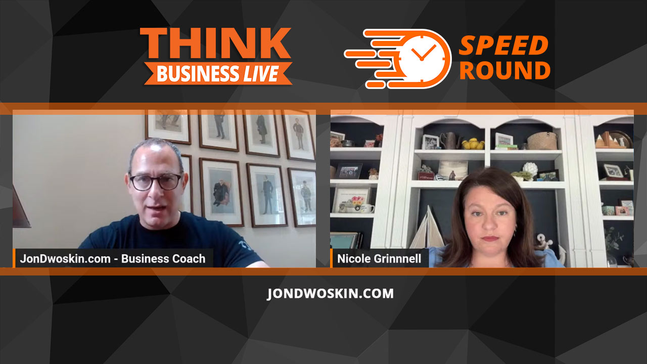 Jon Dwoskin's Speed Round with Nicole Grinnell