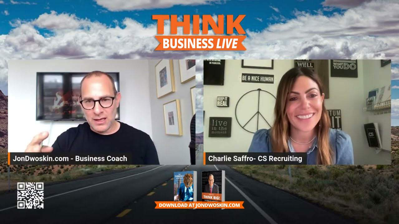 THINK Business LIVE: Jon Dwoskin Talks with Charlie Saffro
