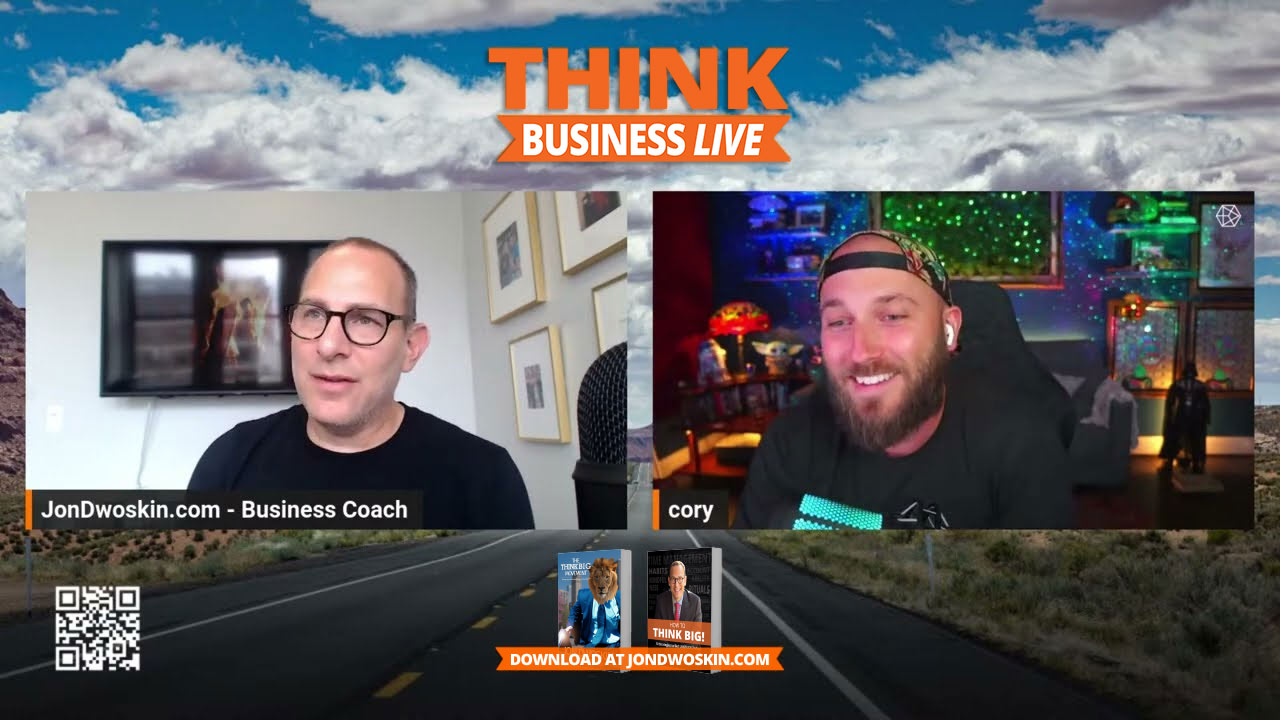 THINK Business LIVE: Jon Dwoskin Talks with Cory Hymel