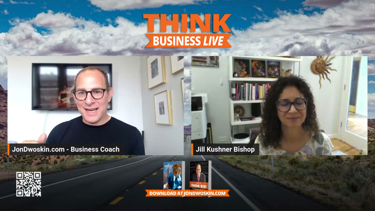 THINK Business LIVE: Jon Dwoskin Talks with Jill Kushner Bishop