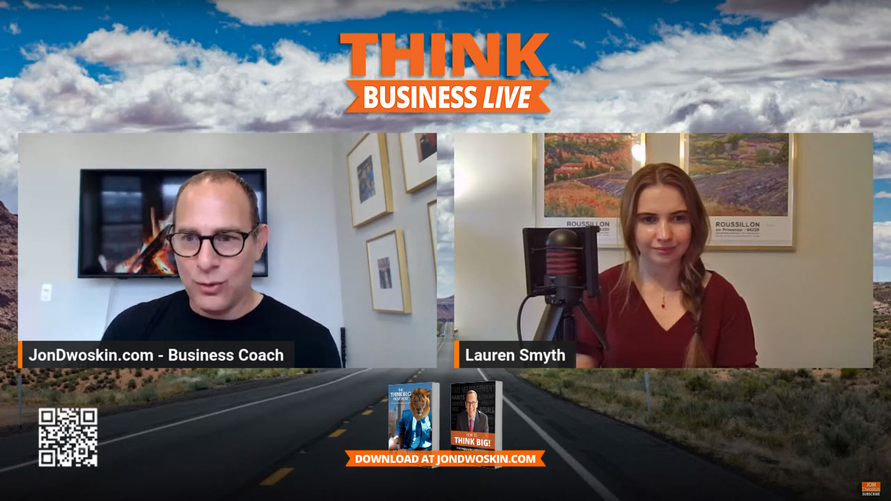 THINK Business LIVE: Jon Dwoskin Talks with Lauren Smyth