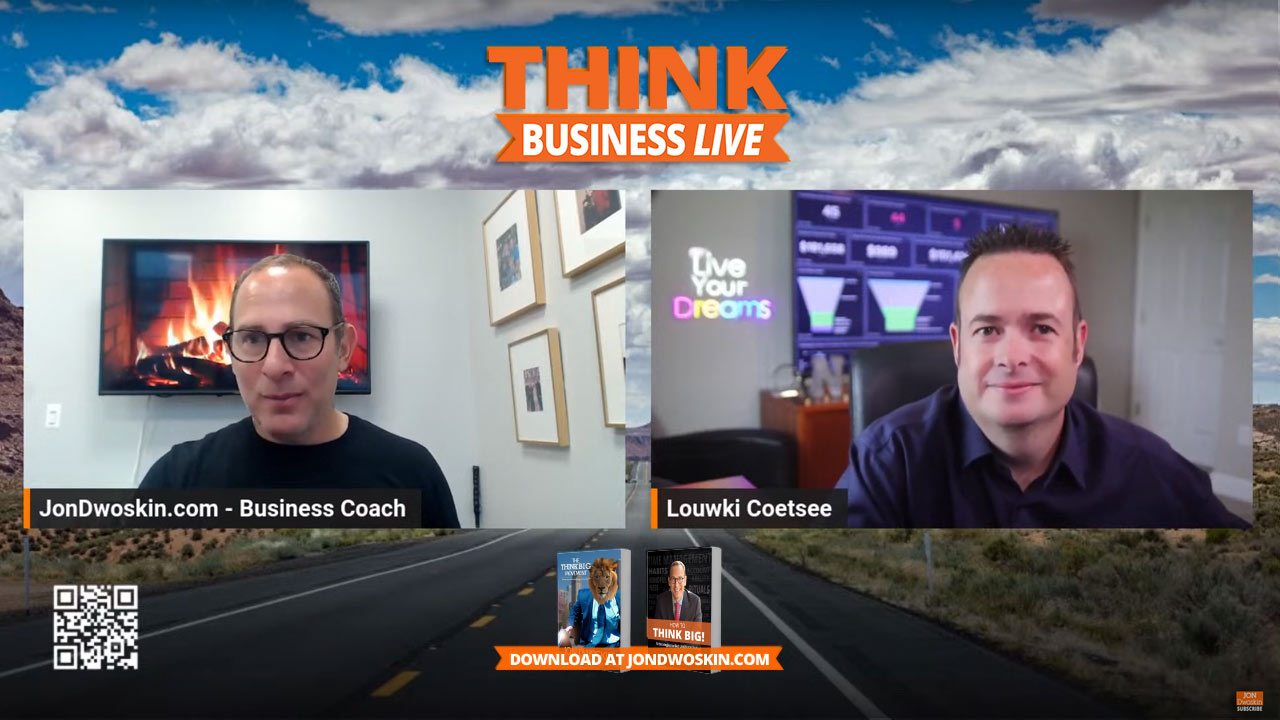 THINK Business LIVE: Jon Dwoskin Talks with Louwki Coetsee
