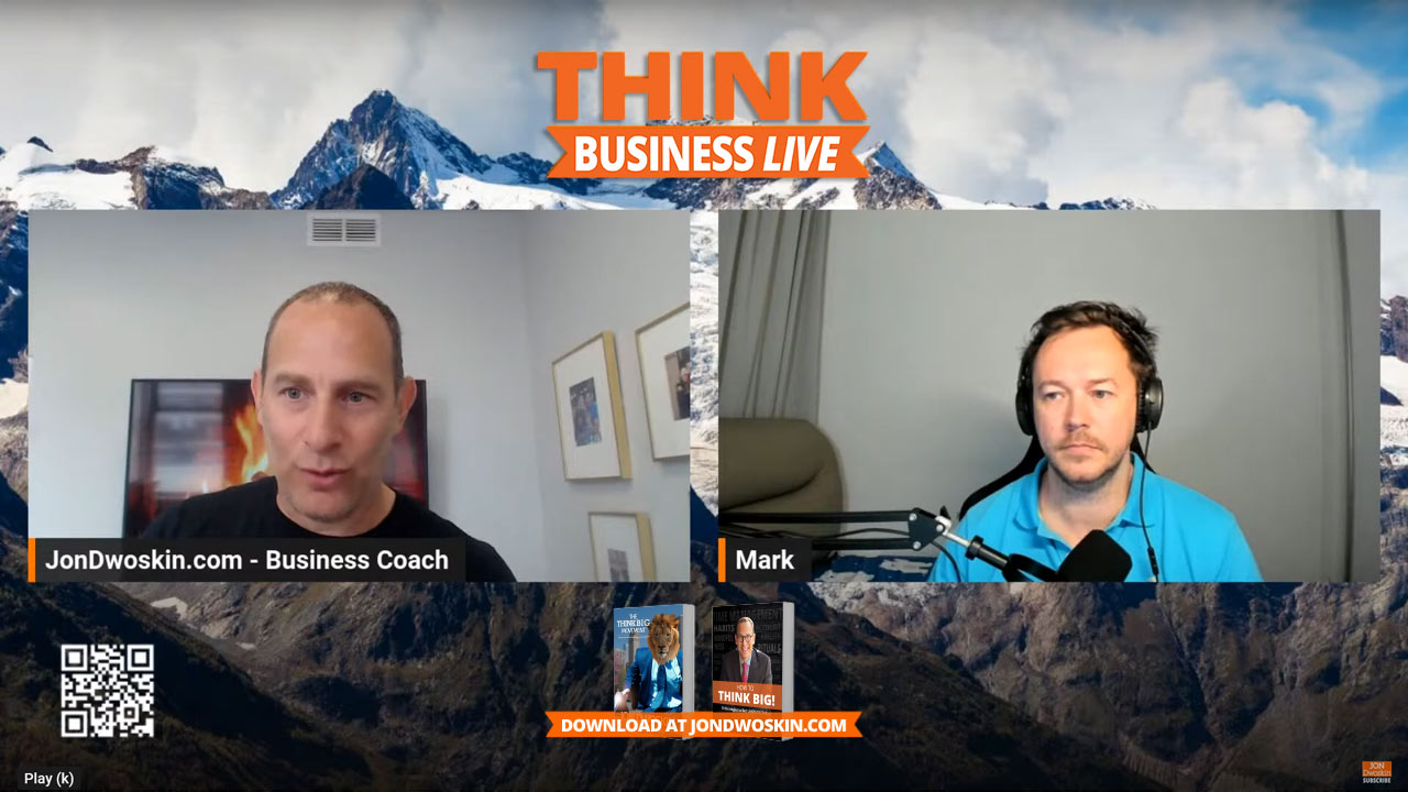 THINK Business LIVE: Jon Dwoskin Talks with Mark Ross Smith