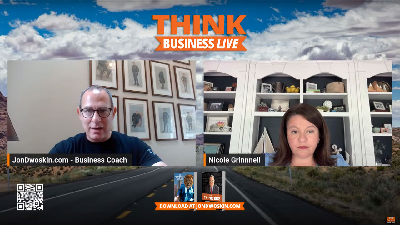 THINK Business LIVE: Jon Dwoskin Talks with Nicole Grinnell
