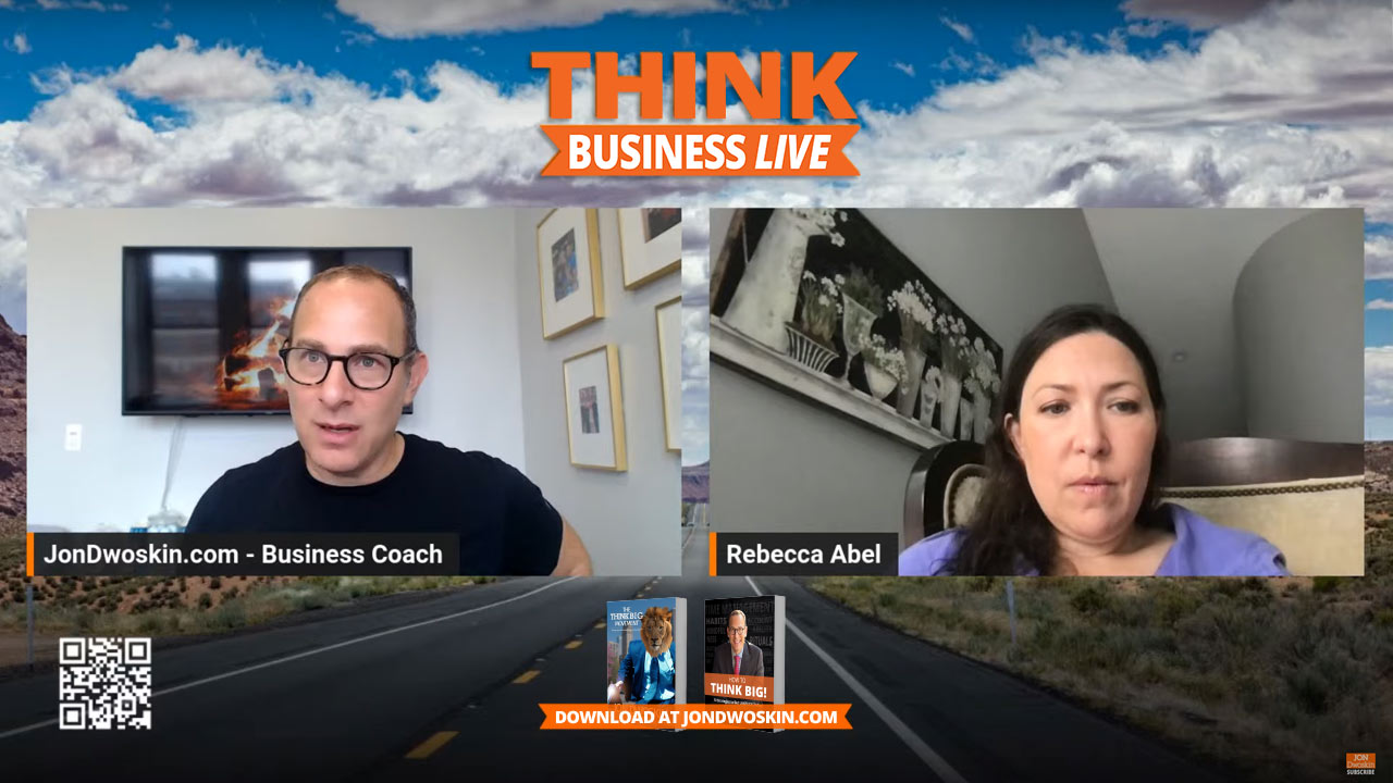 THINK Business LIVE: Jon Dwoskin Talks with Rebecca Abel