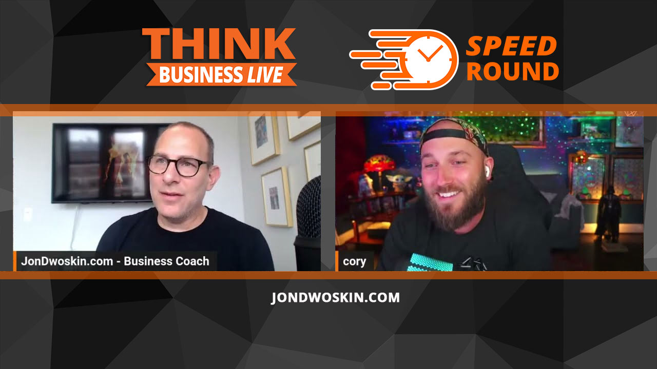Jon Dwoskin's Speed Round with Cory Hymel