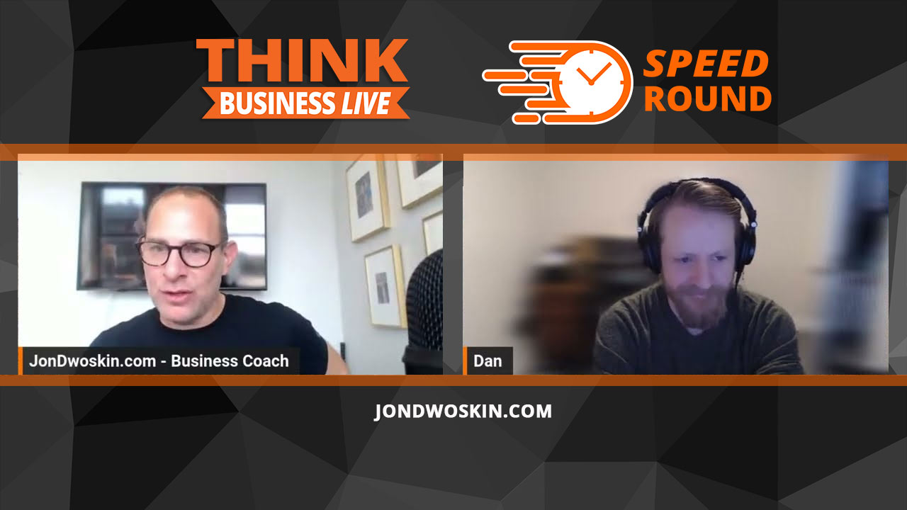 Jon Dwoskin's Speed Round with Daniel Erickson