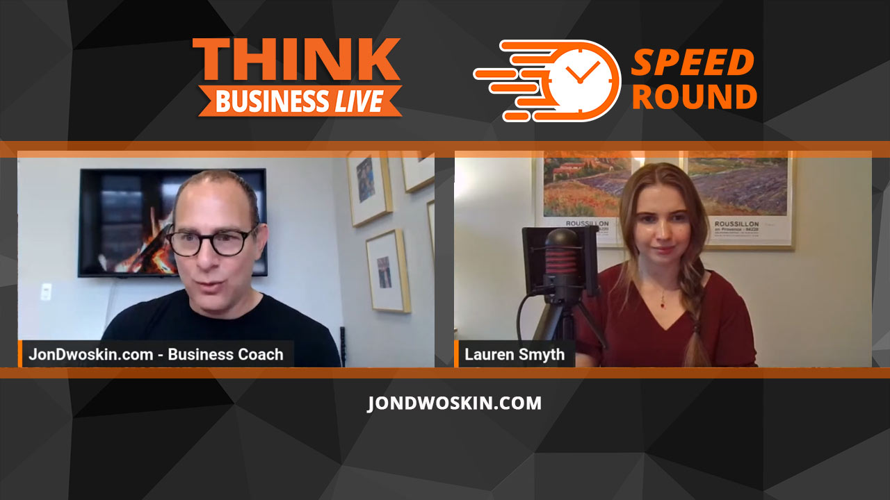 Jon Dwoskin's Speed Round with Lauren Smyth