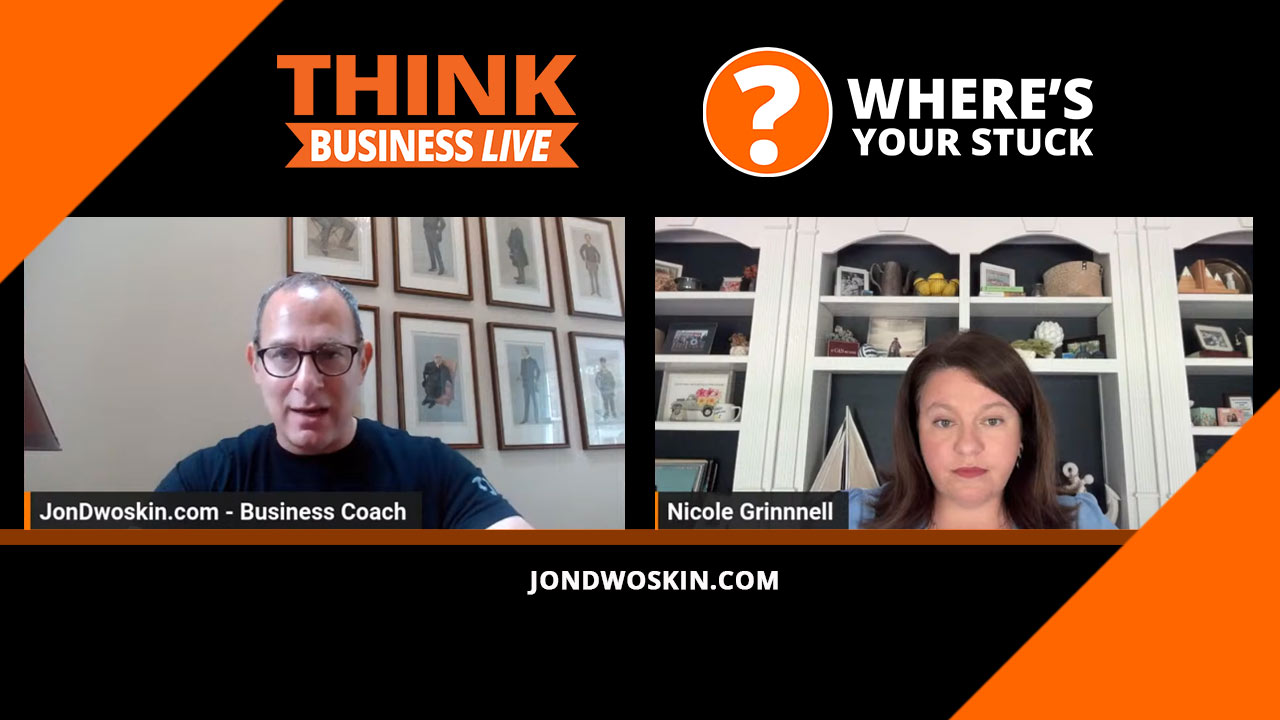 Jon Dwoskin's Where's Your Stuck with Nicole Grinnell