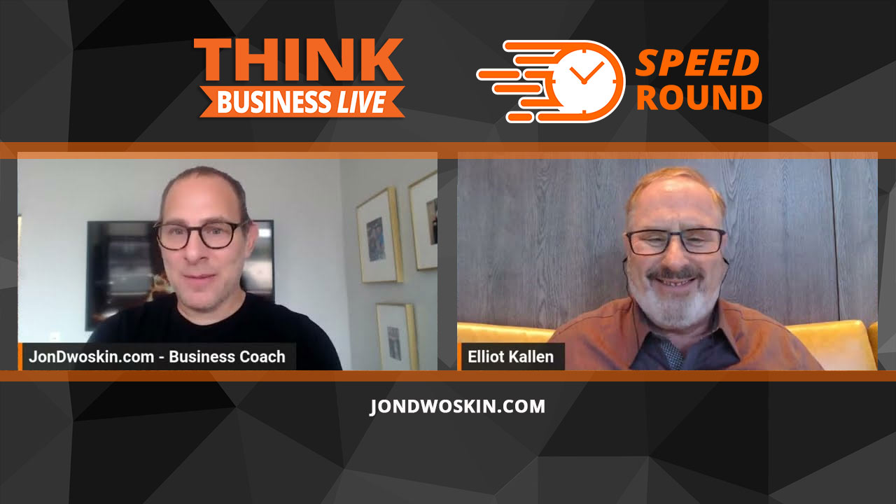 Jon Dwoskin's Speed Round with Elliot Kallen