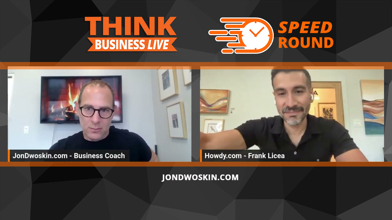 Jon Dwoskin's Speed Round with Frank Licea