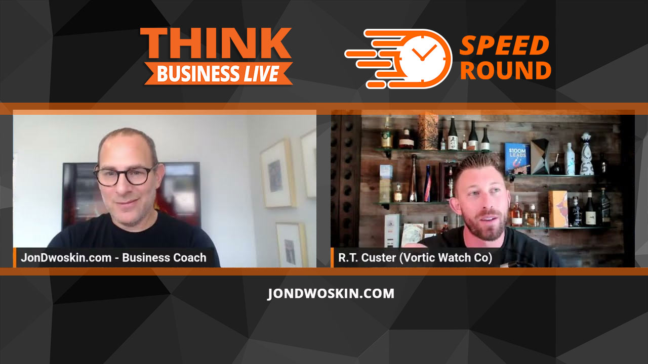 Jon Dwoskin's Speed Round with Robert Thomas Custer