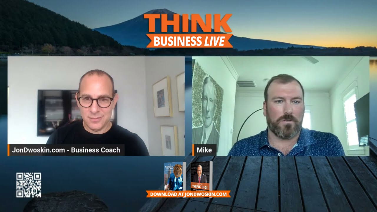 THINK Business LIVE: Jon Dwoskin Talks with Mike O'Connor