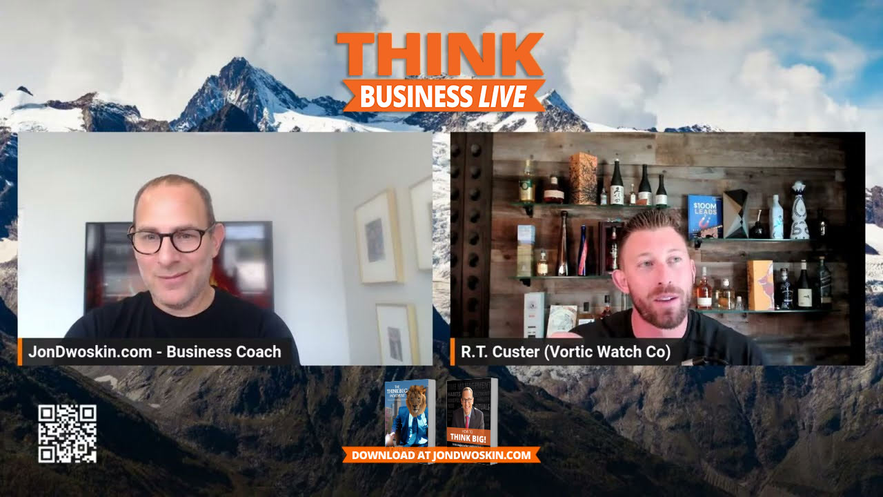 THINK Business LIVE: Jon Dwoskin Talks with Robert Thomas Custer