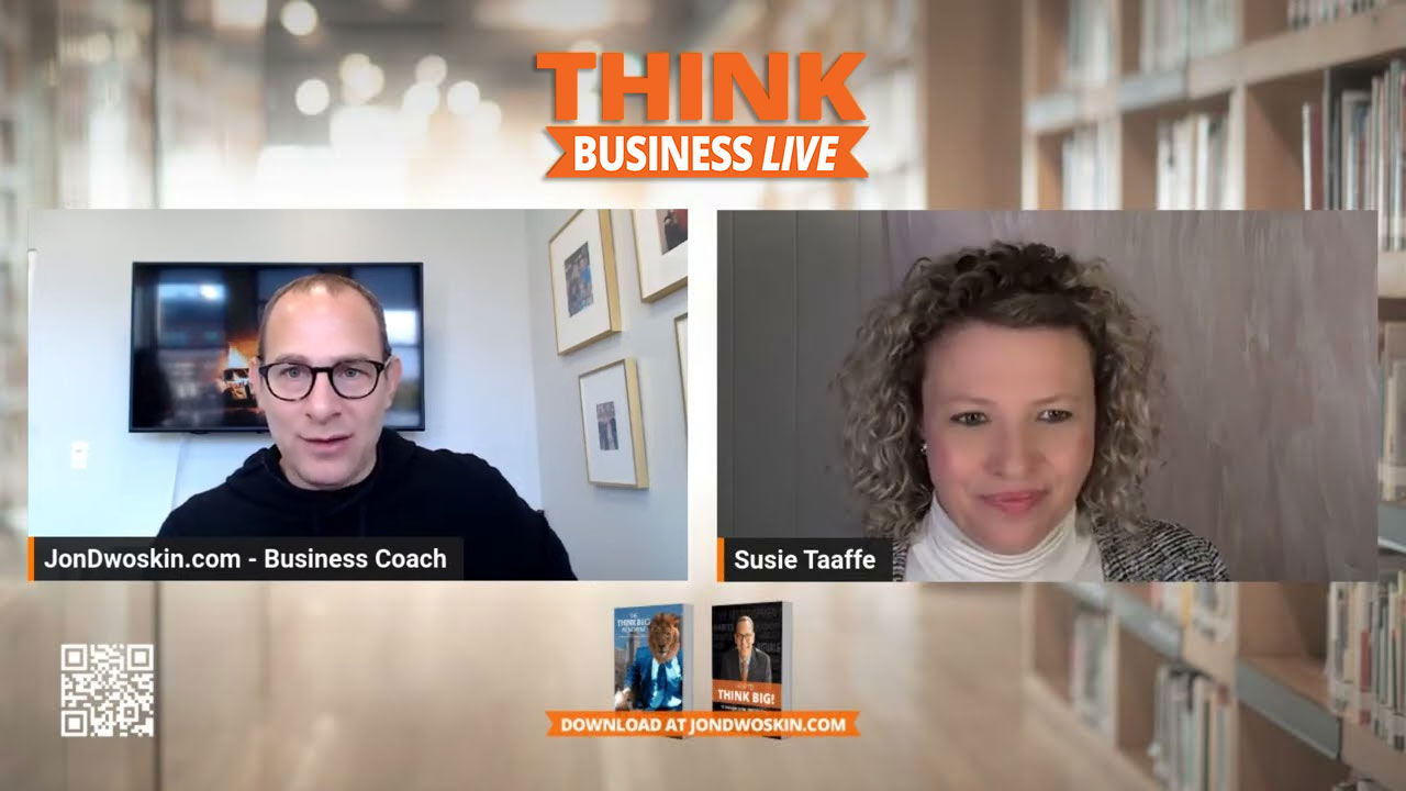 THINK Business LIVE: Jon Dwoskin Talks with Susie Taaffe