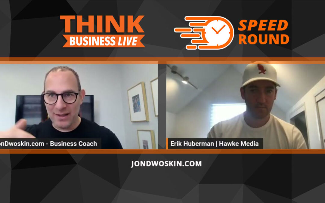 Jon Dwoskin’s Speed Round with Erik Huberman