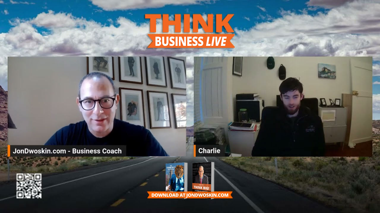 THINK Business LIVE: Jon Dwoskin Talks with Charlie Fitzgibbon