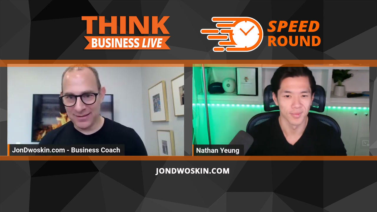 Jon Dwoskin's Speed Round with Nathan Yeung