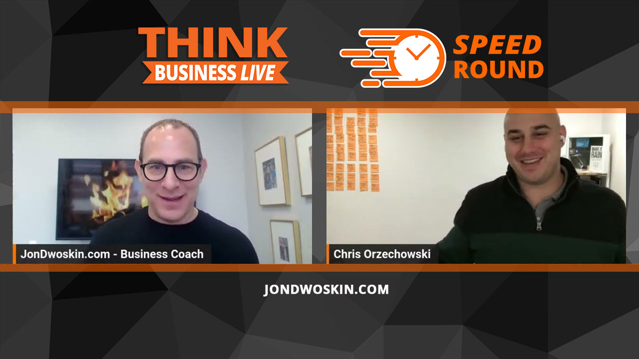 Jon Dwoskin's Speed Round with Chris Orzechowski