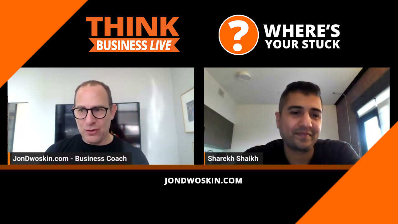 Jon Dwoskin's Where's Your Stuck with Sharekh Shaikh