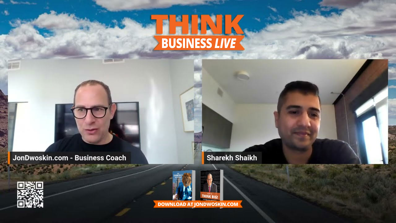 THINK Business LIVE: Jon Dwoskin Talks with Sharekh Shaikh