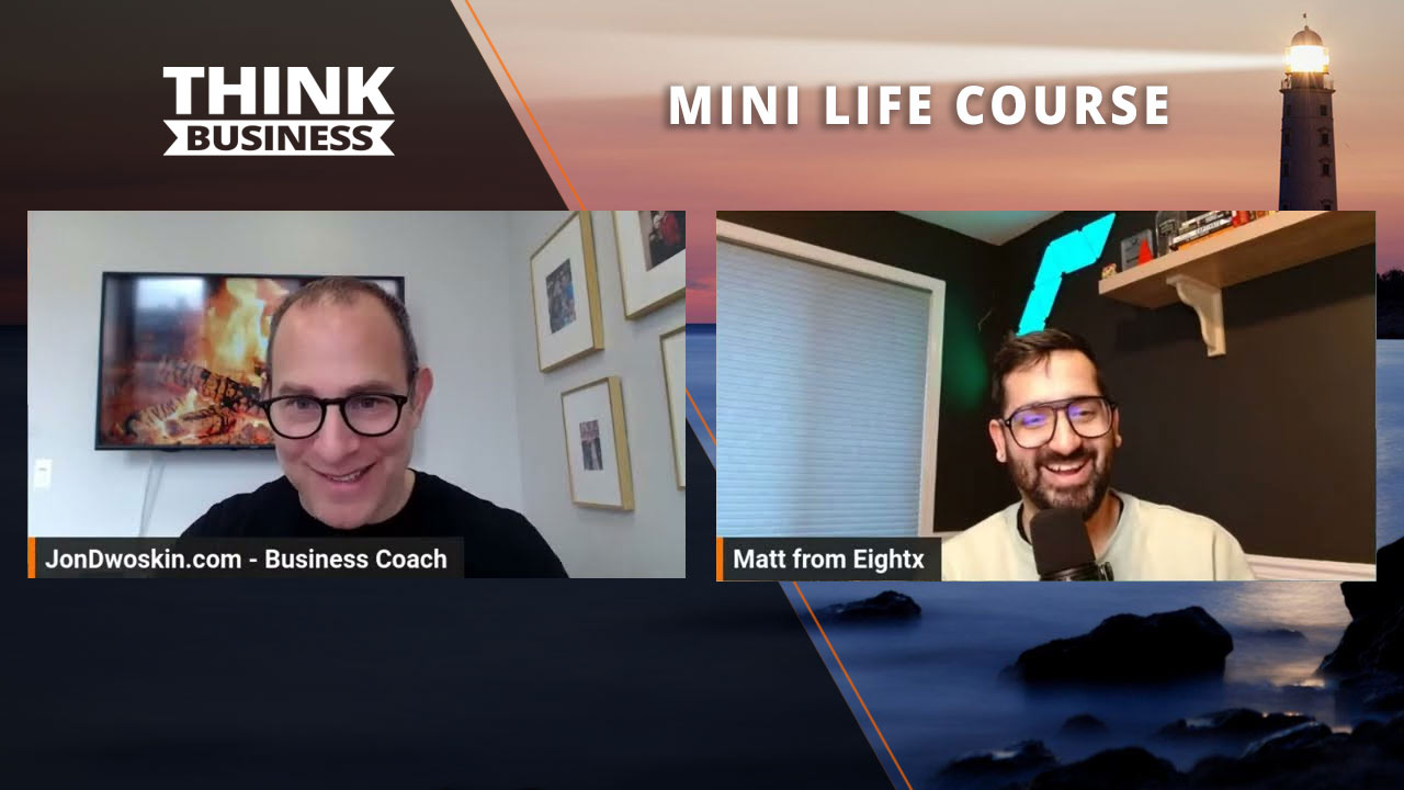 Jon Dwoskin's Mini Life Course: Moving from a Blue to White Collar World with Matt Putra