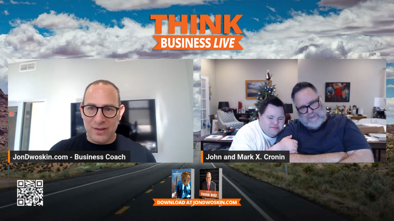 THINK Business LIVE: Jon Dwoskin Talks with John and Mark Cronin