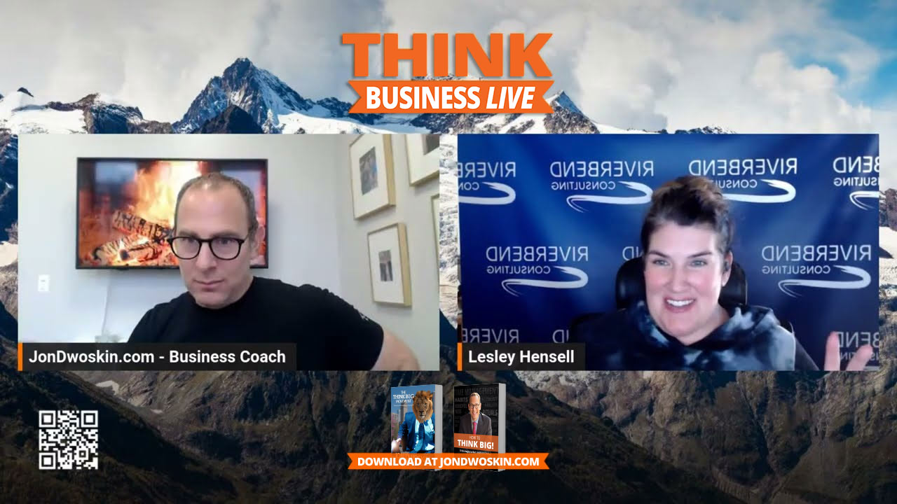 THINK Business LIVE: Jon Dwoskin Talks with Lesley Hensell