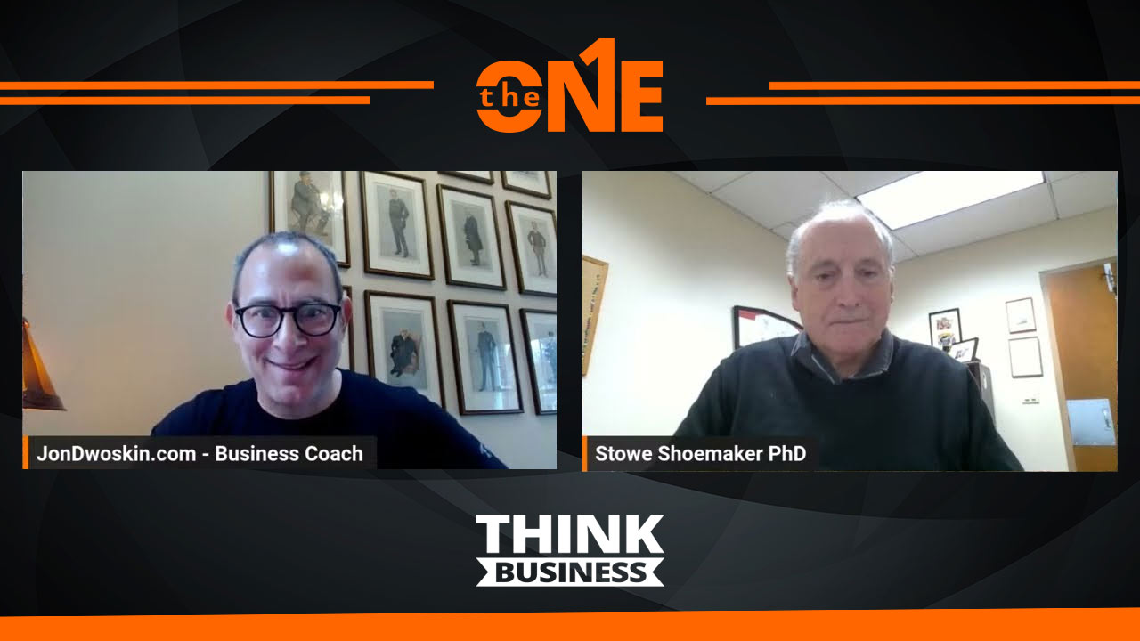 Jon Dwoskin's The ONE: Key Insight with Stowe Shoemaker, PhD