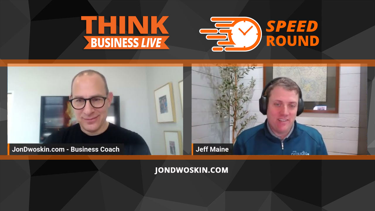 Jon Dwoskin's Speed Round with Jeff Maine