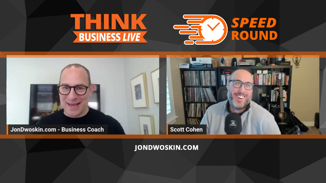 Jon Dwoskin's Speed Round with Scott Cohen